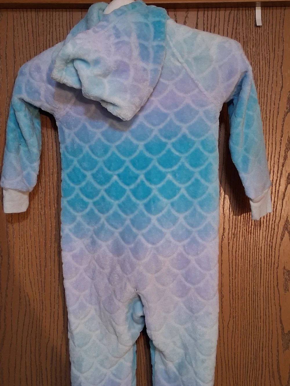 More Than Magic Blue and Purple Kids Mermaid-Scale One-Piece XS 260945